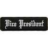 Vice President Patch In Old English