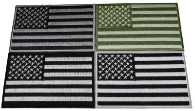 5 Inch Flag Patches - Sew or Iron on - Embroidered - TheCheapPlace