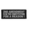 2nd Amendment For A Reason Patch | Embroidered Patches