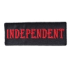 Independent Patch In Red Font | Embroidered Patches