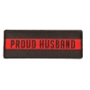 Thin Red Line Proud Husband Patch