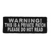 Warning This Is A Private Patch Please Do Not Read It Patch