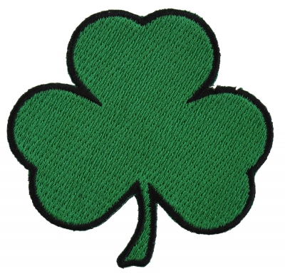 Shamrock Four Leaf Clover - 2.5x2.5 Patch