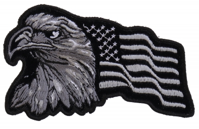 Eagle Embroidered Patch — Iron On