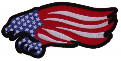 Eagle Embroidered Patch — Iron On