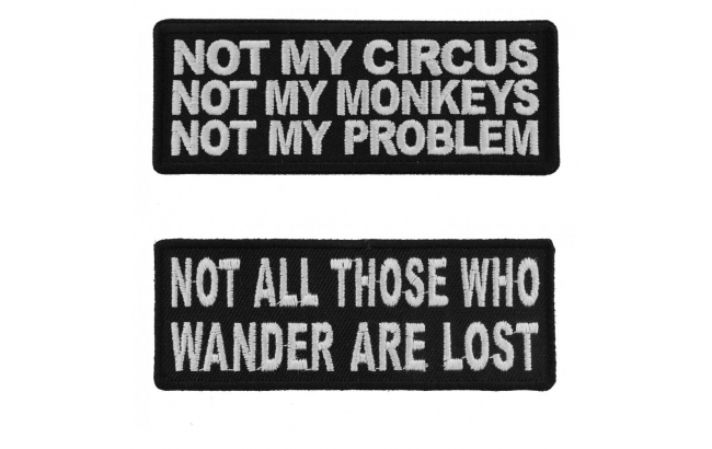 Shop Funny Wise Saying Patches Sew Or Iron On 5348