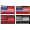 4 Inch American Flag Patches Set Of 4 Embroidered US Flags | Embroidered Patches