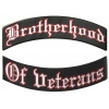 Brotherhood Of Veterans 2 Piece Large Back Patch Set