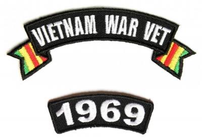 Vietnam Old Flag Patch Country Pride Embroidered Iron On – Patch Collection