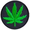 Marijuana Leaf Patch | Embroidered Pot Patches