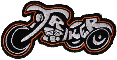 Biker patches embroidery designs pack #3 (collection of 10) - www