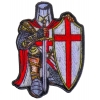 Crusader Knight Patch Small | Embroidered Patches