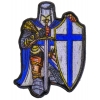 Blue Knight Small Patch | Embroidered Patches