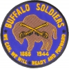 Buffalo Soldiers Patch We Can We Will Read And Forward