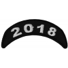 2018 Black and White Rocker Patch