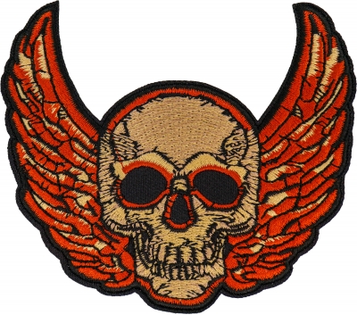 Mexican Flag Skull Patch