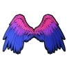 Beautiful Angel Wings In Pink And Purple Ladies Patch | Embroidered Patches