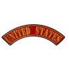 United States Large Top Rocker Patch | US Marine Corps Military Veteran Patches