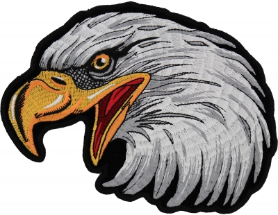 Eagle Embroidered Patch — Iron On