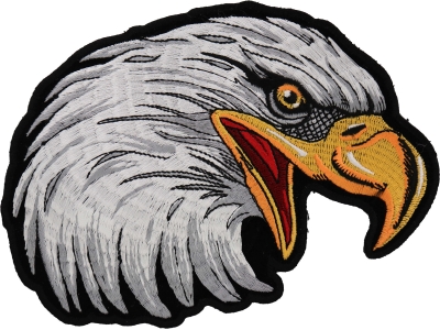 Eagle Embroidered Patch — Iron On