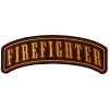 Firefighter Rocker Large Patch | Embroidered Patches