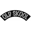 Old Skool Large Rocker Patch | Embroidered Patches