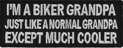 BIKER PATCH FUNNY Patch NO AIRBAGS WE DIE LIKE MEN! - 4x1.5 inch