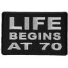 Life Begins at 70 Patch