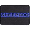 Thin Blue Line Sheepdog Patch For Law Enforcement | Embroidered Patches