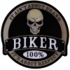 100 Percent Biker Large Back Patch