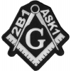 2B1 ASK1 Mason Symbol Patch | Embroidered Patches