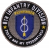 8th Infantry Division Pathfinder Patch