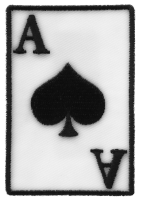 Ace Of Spades Patch | US Military Vietnam Veteran Patches