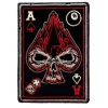 Ace Of Spades Skull Small Biker Patch | Embroidered Patches