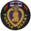 Afghanistan Purple Heart Patch | US Military Veteran Patches