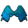 Beautiful Blue Angel Wings Patch | Embroidered Patches