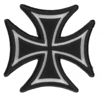 Biker Cross Patch