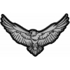 Black And White Eagle Patch