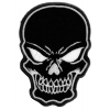 Black Skull Patch Small | Embroidered Patches