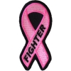 Breast Cancer Fighter Pink Ribbon Patch | Embroidered Patches