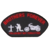 Brothers Forever Biker Cap Patch | US Military Veteran Patches