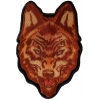 Brown Wolf Patch