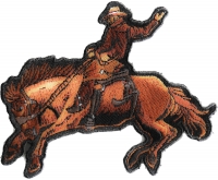 Cowboy Horse Patch