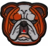 Bulldog Iron on Patch