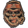 Cigar Gorilla Patch with Skull Headwrap