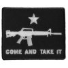 Come And Take It Star Machine Gun Patch | Embroidered Patches