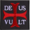 Deus Vult GOD WILLS Christian Patch