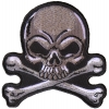 Gray Skull Patch