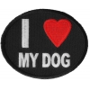 I Love My Dog Patch | Embroidered Patches