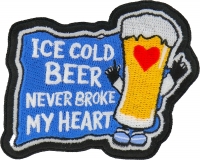 Ice Cod Beer Never Broke My Heart Patch